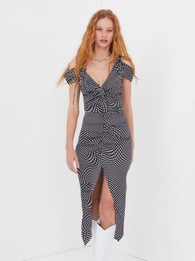 For Love & Lemons Beth Midi Dress Size XS